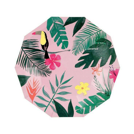Meri Meri Tropical Napkins. Tropical Decorations. Tropical Party Decorations. Tropical Napkins. Tropical Wedding Decor. Napkins. Il_570xn