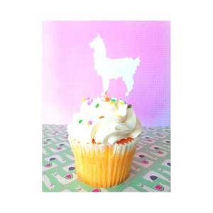 Llama Cupcake Toppers. Cupcake Toppers. Llama Decorations. Llama Decor. Llama Picks. Llama Birthday. Little Llama. Llama Theme