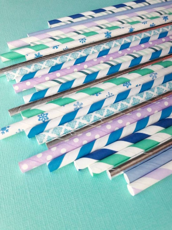 Frozen Party Decorations. Paper Straws. Frozen Birthday Decor. Frozen. Frozen Birthday. Frozen Party. Paper Straws. 24 Straws Il_570xn