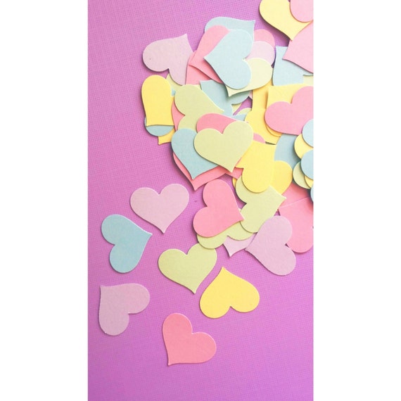 Conversational Hearts. Heart Confetti. Confetti. Conversational Heart Party. Valentines Day. Wedding Confetti. Heart Theme Il_570xn