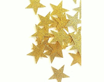 Gold Star Confetti, 50 Pcs, Party Decorations