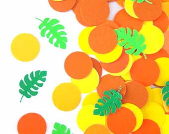 Lion King Inspired Confetti: Jungle Theme Party Decor