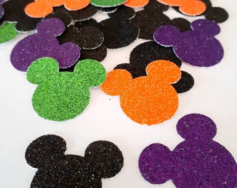 Mickey Mouse Halloween Glitter Confetti, Party Table Scatter