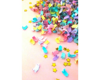 Unicorn Party Decorations. Unicorn Birthday. Unicorn Party. Unicorn Confetti. Rainbow Confetti. Confetti. Piñata Confetti.