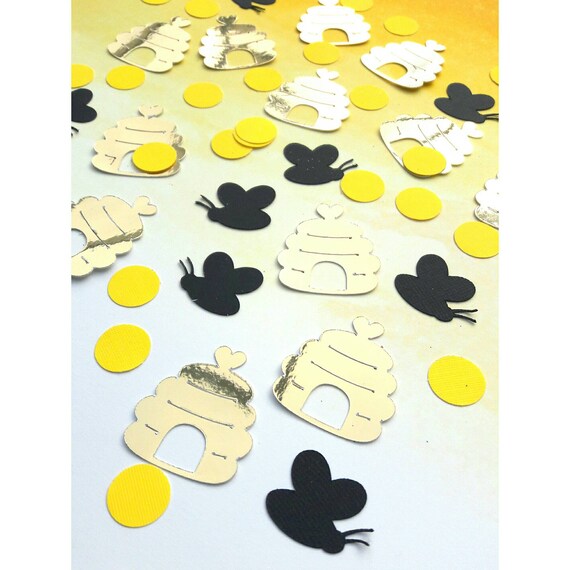 Bee Confetti. Mommy to Bee. What will Baby Bee. Bee. Bee Party. Bee Theme. Bee Party Decor. Bee Baby Shower. Bee Gender Reveal Il_570xn