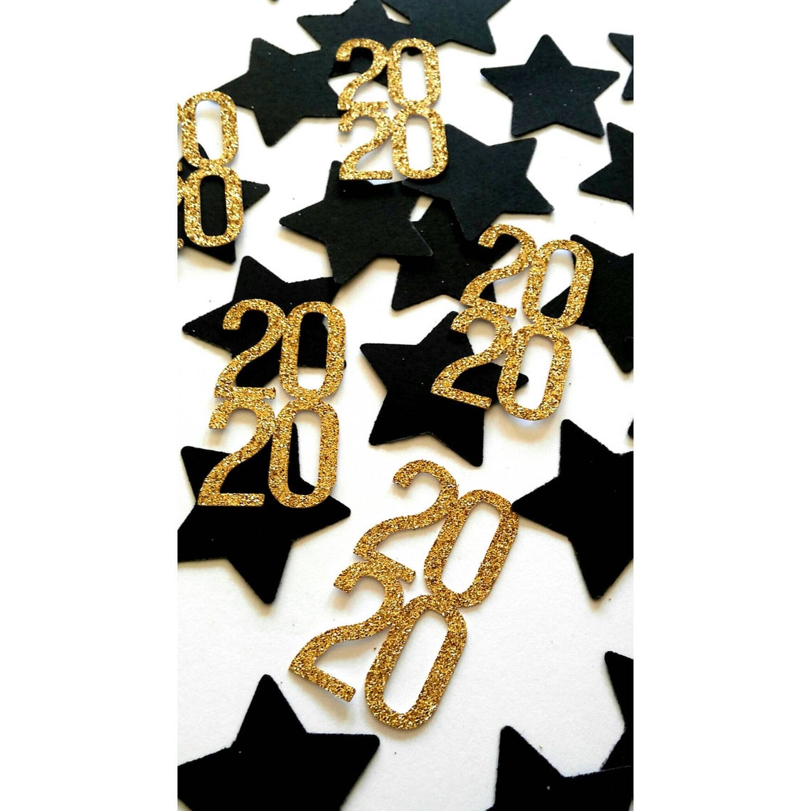 New Years Eve Confetti. 2020 Confetti. Star Confetti. New Etsy