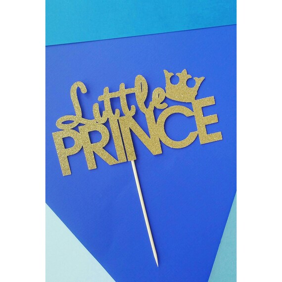 Little Prince Cake Topper. Prince Theme. Boy's Birthday. First Birthday. Number One. Prince Party. Royal Prince. Boys First Birthday Il_570xn