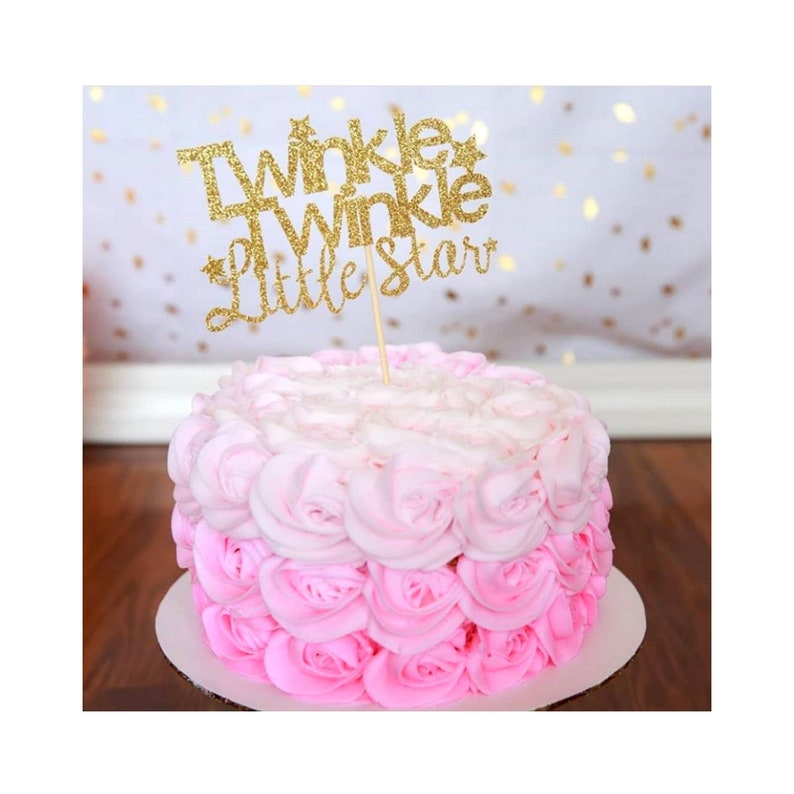 Download Kitchen Dining 1st Birthday Twinkle Twinkle Centerpiece Twinkle Twinkle Cake Topper First Birthday Twinkle Twinkle Little Star Boy Or Girl Home Living
