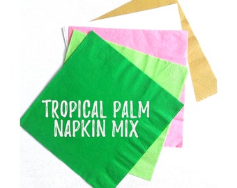 Tropical. Tropical Plates. Monstera. Monstera Platea. Palm Theme. Palm Party. Luau. Palm leaves. Tropical Palm. Luau Party. Tropical Theme.
