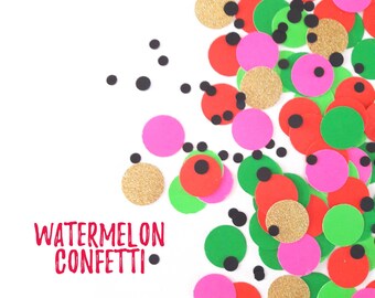 One in a melon. Watermelon Confetti. One in a melon. One in a melon Party Decor. One in a melon Party Decorations. One in a melon Theme.