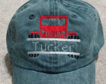 Custom Children's Truck Baseball Hat
