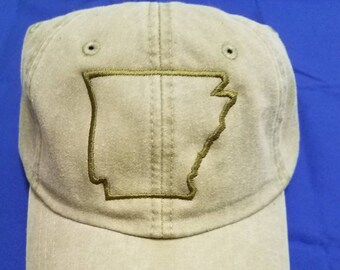 State Outline Baseball Hat