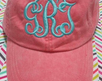 Monogrammed Baseball Hat