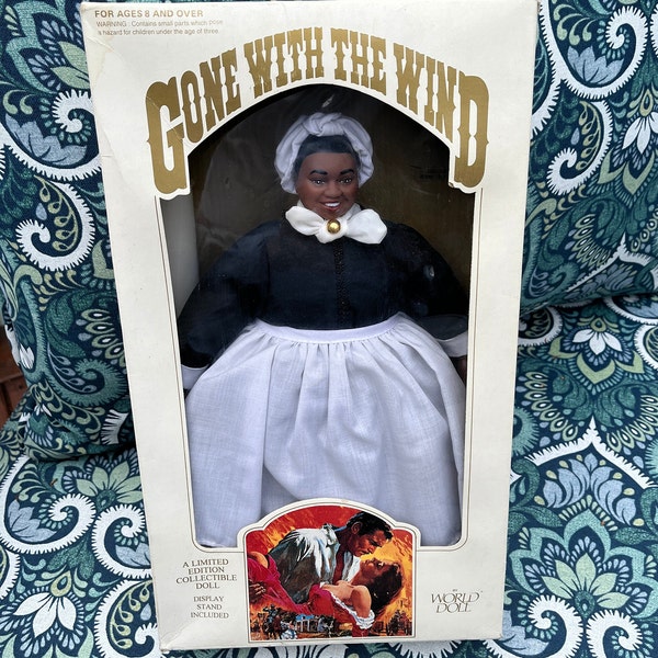 Vintage, Collectible Doll from the Gone with the Wind Movie created 1939.