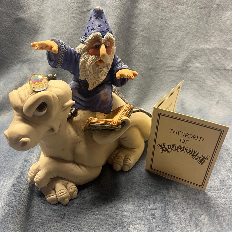 Figurine The World Of Krystonia - N'Borg #1092, Thème Dragon Fantasy, Occasion