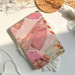 Custodia per Kindle Paperwhite 7" 2024 con occhiali rosa retrò, custodia Paperwhite 2021, custodia 6.8 11a generazione, regalo di San Valentino per Kindle 10a generazione per lei
