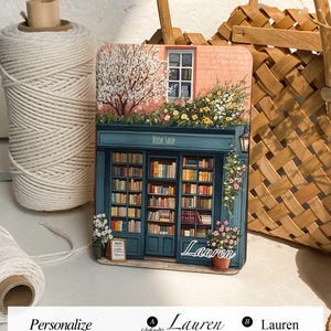 Negozio di libri personalizzato Nuovo Kindle 12a generazione 2024 Custodia, Kindle Paperwhite 7" Custodia Paperwhite 6.8, HD 7“ 2022 Custodia Regali per la festa della mamma