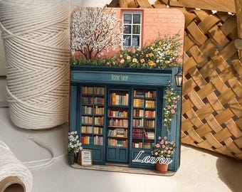 Personalized Book shop All New Kindle 12th Gen 2024 Case, Kindle Paperwhite 7" Cover Paperwhite 6.8 Case, HD 7“ 2022 Case Mother's Day Gifts