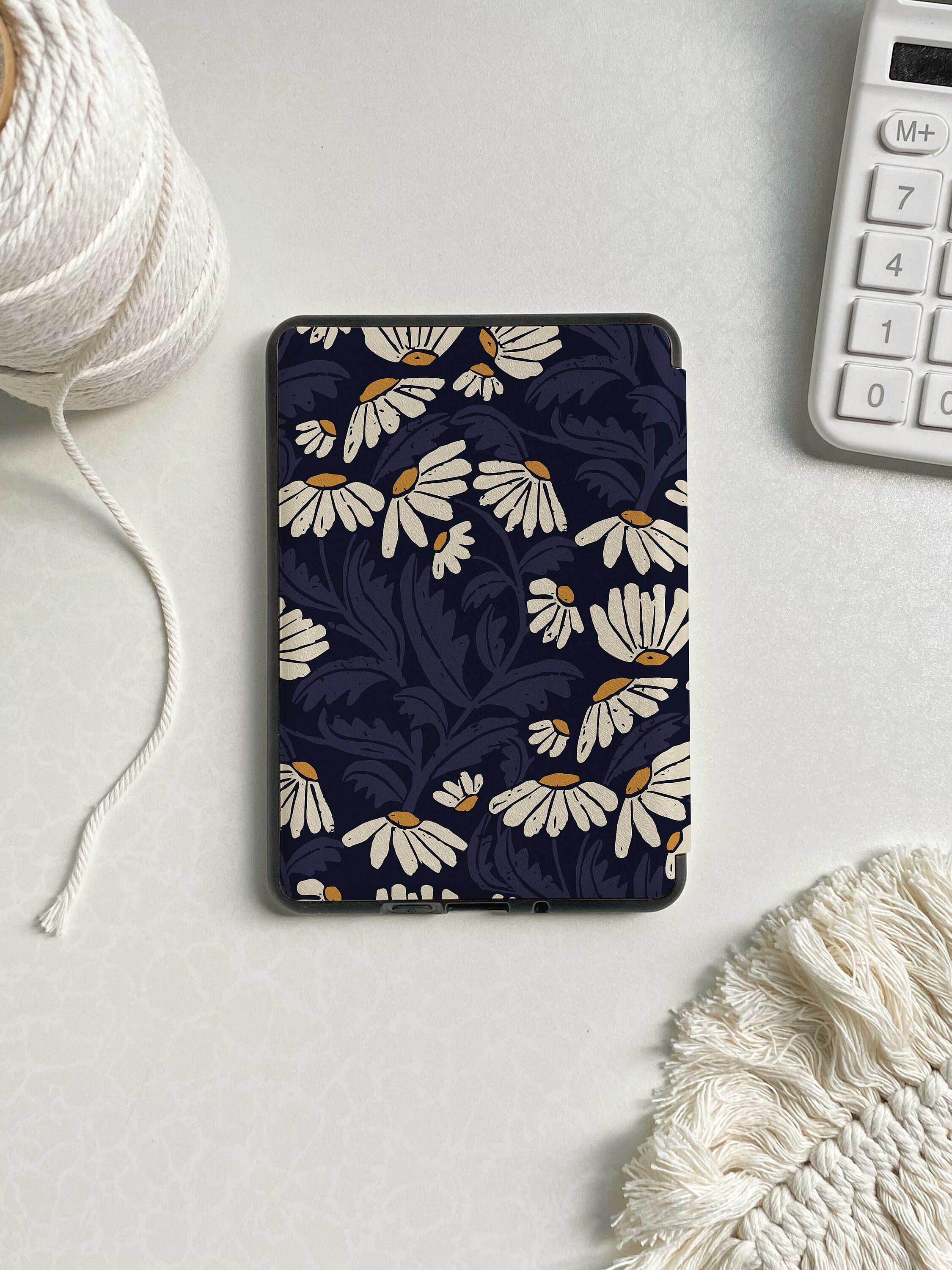 Blue Daisyall New Kindle 12th Generation 2024 Case, Kindle