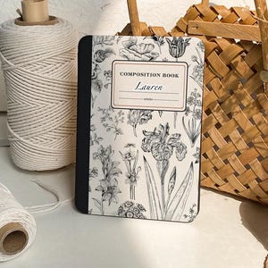 Custodia per Kindle Paperwhite 2024 da 7" e Kindle Paperwhite 2024 da 6,8" con stampa floreale retrò, custodia per Kindle di 10a e 11a generazione, custodia per Kobo Clara HD da 10, 11a generazione, regalo