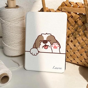 Cute Dog Paw Personalization All new kindle 7" 2024 Case kindle paperwhite 2021 6.8 case 12th 11th Gen Cover Oasis2/3 Dog Lover Gifts