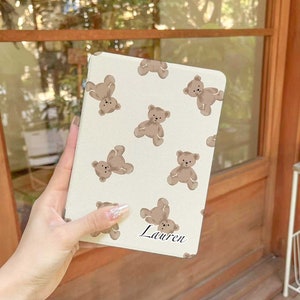 Cute Bear Clear Bacl All new Kindle 2th Generation 2024 Case Kindle Paperwhite 2021 Cover Paperwhite 6.8 case kindle 11th Oasis Case Gift