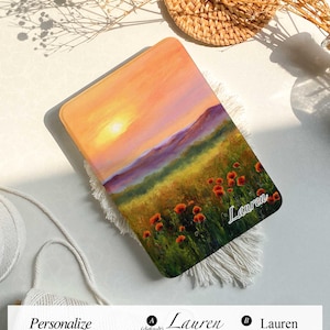 Sunset Flower Sea All new kindle 7&quot; 2024 case kindle cover paperwhite 2021 cover paperwhite 6.8 case kindle 10th 11th Gen Oasis Cover Gifts