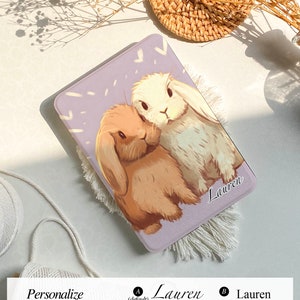 Kawaii Bunny All kindle paperwhite 2021/2021 case kindle case paperwhite cover paperwhite 6.8 case kindle 10th 11th gen Oasis cover Gifts