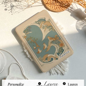 Custodia rustica per Kindle di 12a generazione (2024), custodia per Kindle Paperwhite (2021), custodia per Kindle Fire HD 10 (6.8 pollici), regali per la mamma