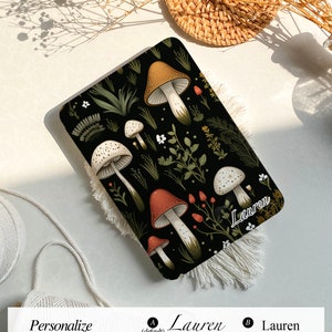 The Retro Mushroom AAll New Kindle 12a generazione 2024 Custodia Kindle Paperwhite 12a 7" Custodia Kindle Colorsoft Custodia Sribe Regali per lei
