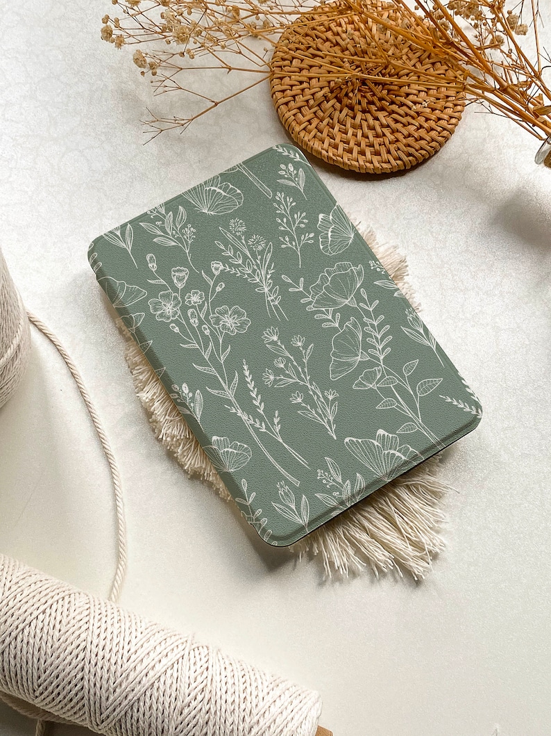 All New Kindle 11th Generation 2022 Case, Kindle Case Cover Paperwhite 2021 cover Paperwhite 6.8 case kindle 10th 11th Gen gift floral cover image 8