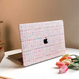 Etui MacBook Air 13" M4 2025, Air 13 M1 A2337 Pro 13 14 16 M4 2024, MacBook Air 15 A3241 pour ordinateur portable, cadeaux tissés colorés