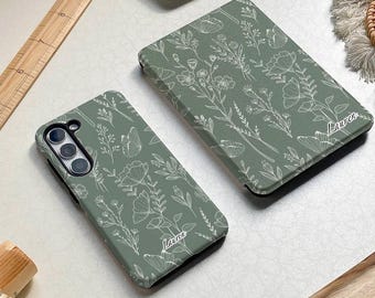 Green Floral All New Paperwhite 12th Generation 2024 Case, Kindle Cover Paperwhite 2021 6.8 case kindle 10th 11th Gen Kobo Clara Cover Gifts