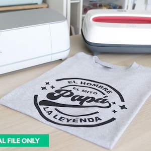 Día Del Padre T Shirt - Hoodie Digital file Cricut, Silhouette SVG, PNG, JPG