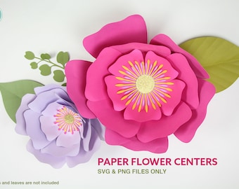 Flower Center SVG and PNG files