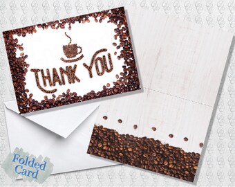 Caffeine Thank You - Etsy