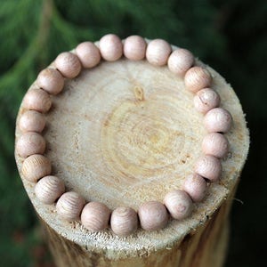Rosewood Bead Bracelet, Rosewood Bracelet, Wood Bead Bracelet, Wood Beads, Natural Wood Beads, Bead Bracelet, Men's/Women's Bracelet image 2