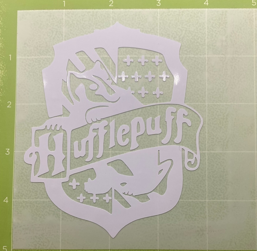 Hufflepuff House Logo Vinyl - Etsy