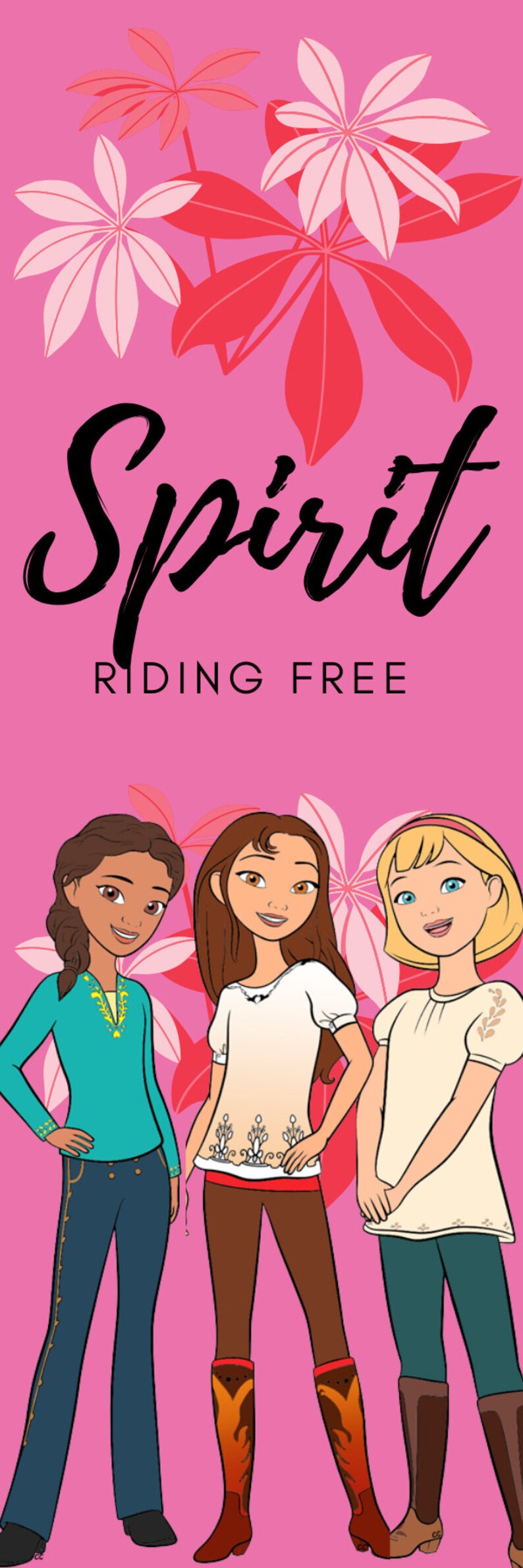 Spirit Riding Free Pals Bookmarks - Etsy