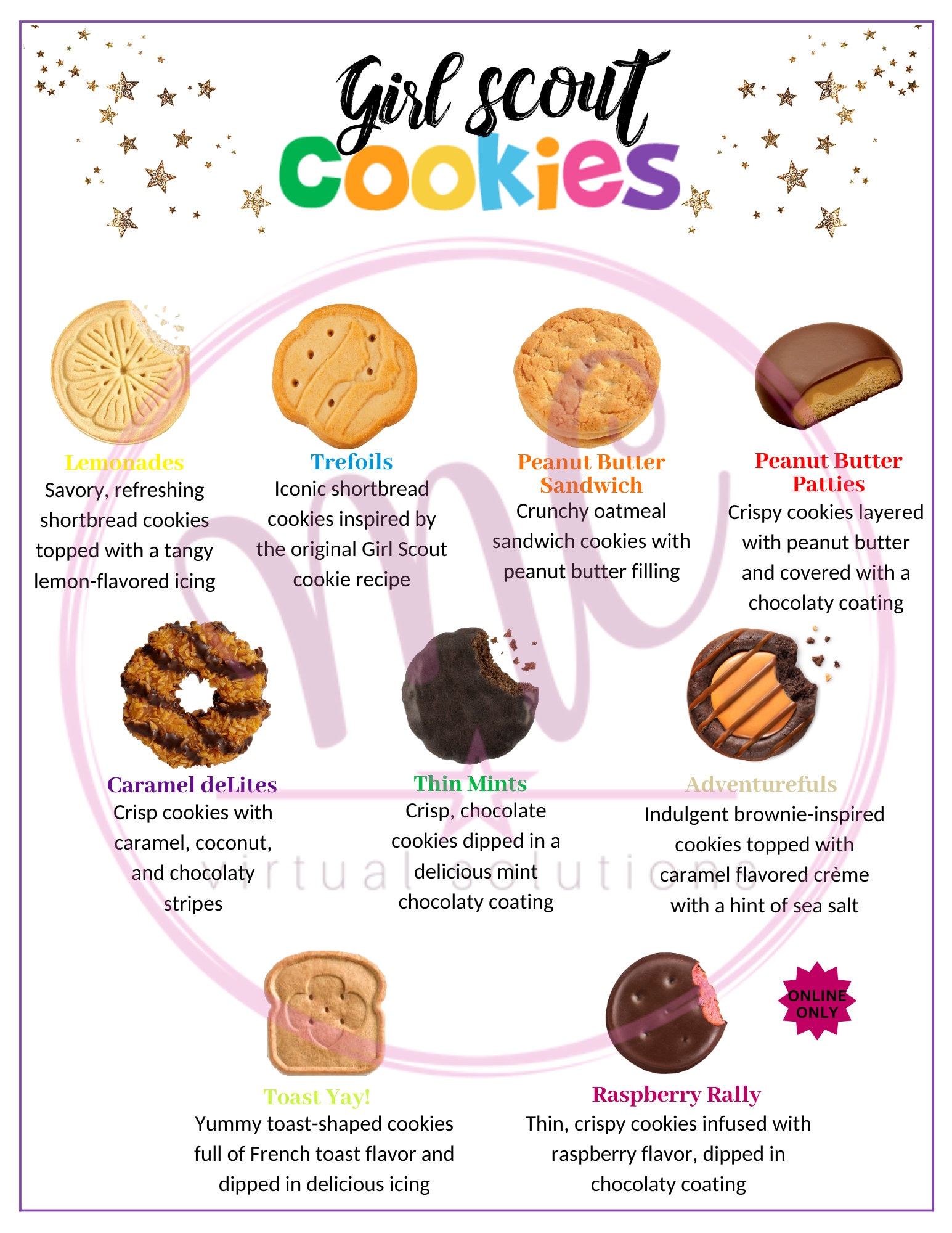 Shortbread Girl Scout Cookies