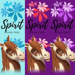 Spirit Riding Free Boomerang Bookmarks