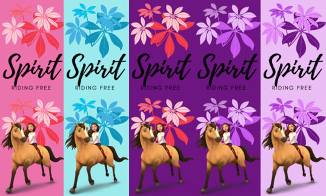 Spirit Riding Free Notebook Spirit Riding Free Lucky Bookmarks - Etsy