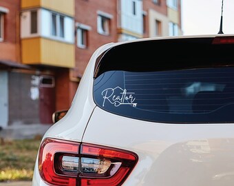 Real Estate Marketing Decal, Vinyl Decal for Real Estate Marketing, Realtor Vinyl Decals for cars/surfaces, Realtor Key