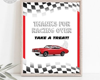 Thanks For Racing Over Take A Treat, Two Fast Birthday, Two Fast Boy Race Car Two Fast 2 Curious Race Car Party Fast And Furious,Vin Diesel