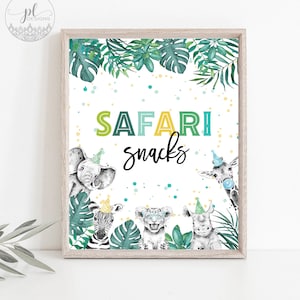 Young Wild & Three, Two Wild, Party Supplies, Safari Snacks, Third Birthday Decorations, Young Wild Three Decorations, Boy Birthday