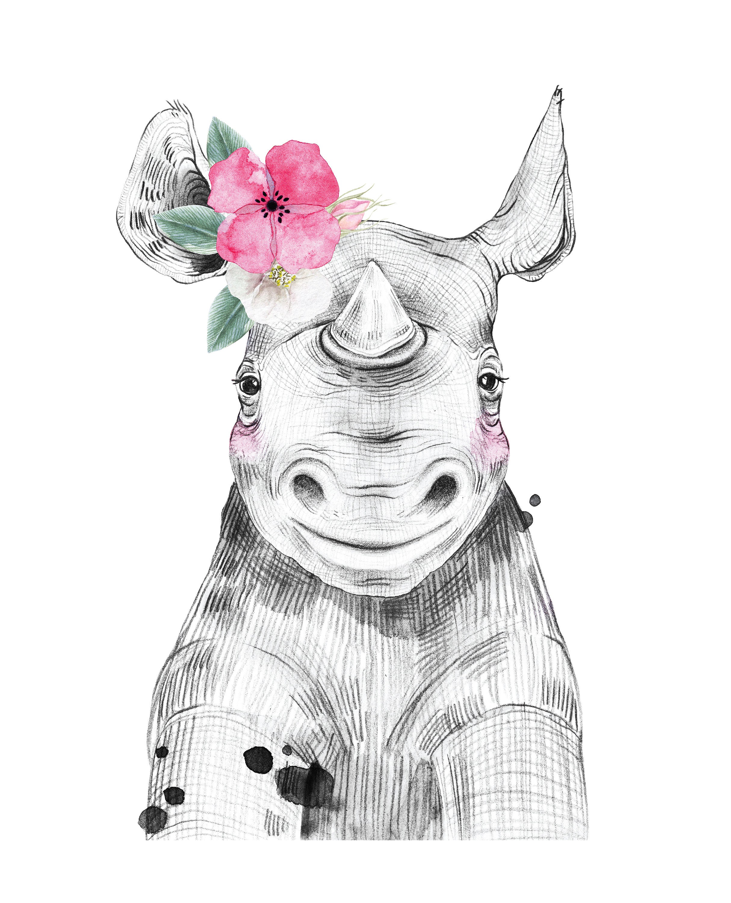 Nursery Decor Safari Nursery Decor Flower Nursery Decor Etsy Canada