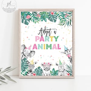 Young Wild & Three Party Supplies, Adopt a Party Animal, Two Wild, Third Birthday Decorations, Young Wild And Three Decorations, Birthday