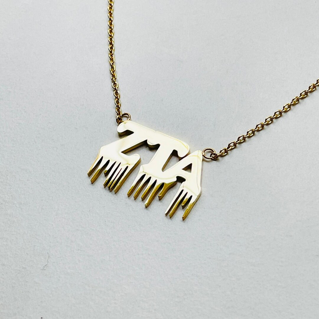 Zeta Tau Alpha Charm Necklace main image 1