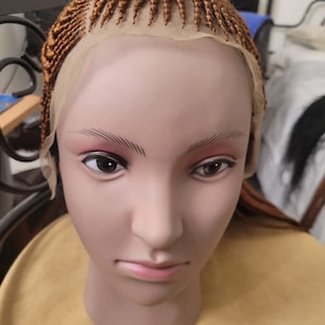 Ghana weave with lace frontal, 34 inches, color 30