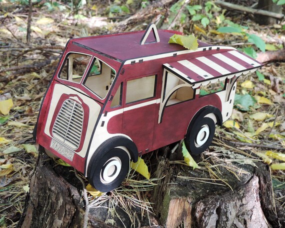 Morris J Type Bird Feeder Vintage Car Model Bird Feeder Etsy